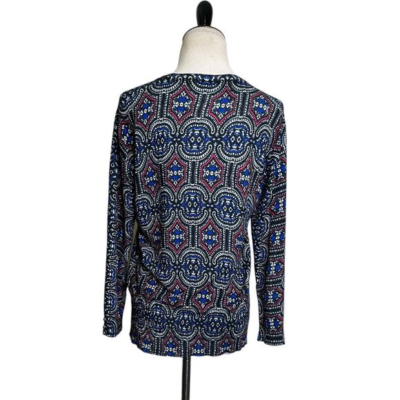 PREMISE STUDIO Blue  Button Up Long Sleeves Cardigan Size M - Picture 2 of 13